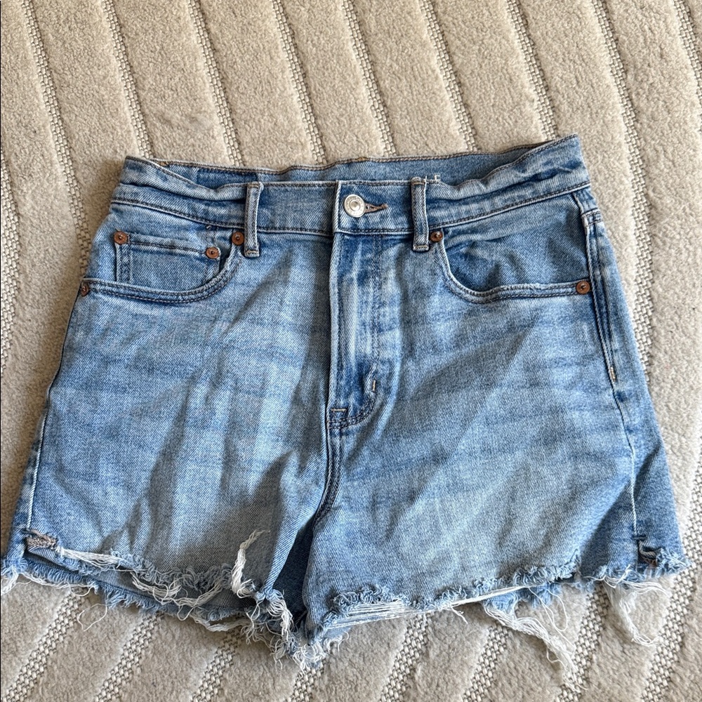 American Eagle Outfitters Light Blue Jean Shorts